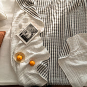 100% Cotton Striped Quilt