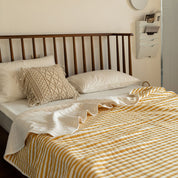 100% Cotton Striped Quilt