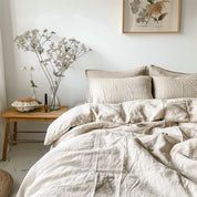 Washed Linen Duvet Cover