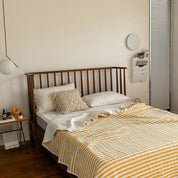 100% Cotton Striped Quilt