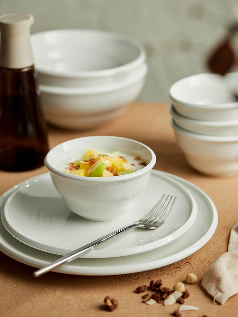 4.5" Cream Rice Bowl