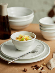4.5" Cream Rice Bowl