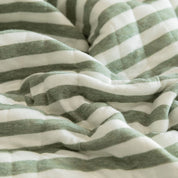 100% Cotton Striped Quilt
