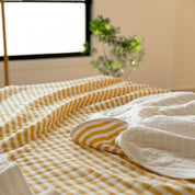 100% Cotton Striped Quilt