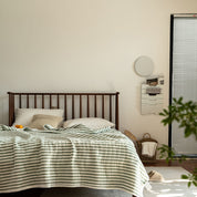 100% Cotton Striped Quilt