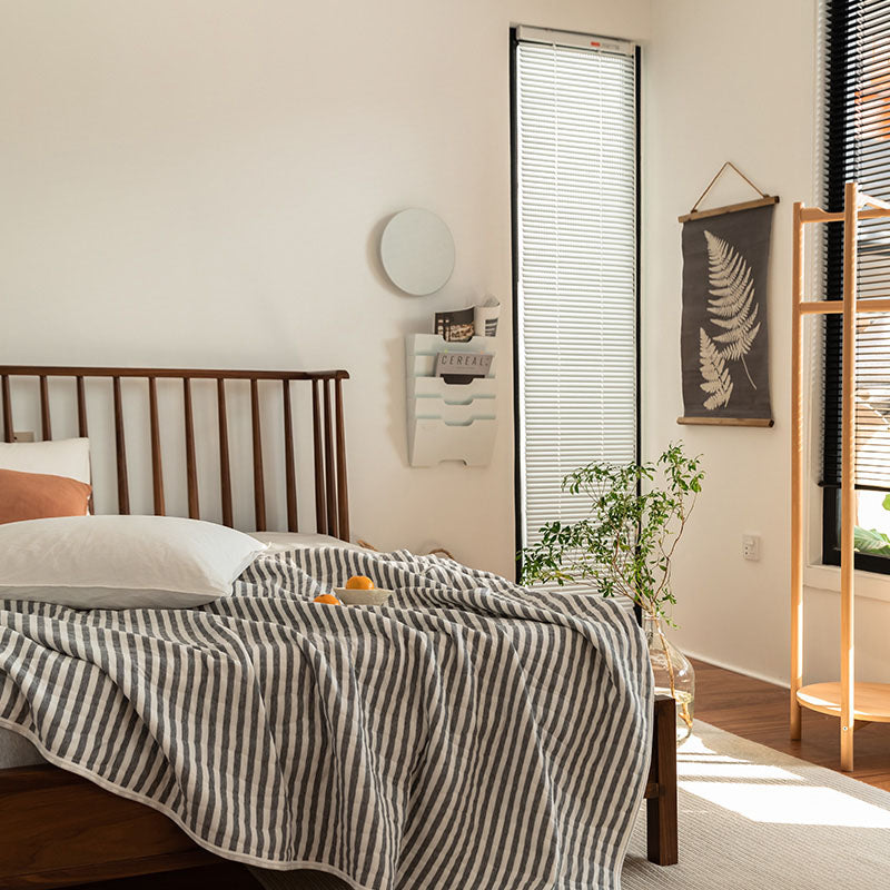 100% Cotton Striped Quilt