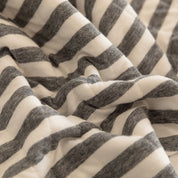 100% Cotton Striped Quilt