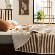 100% Cotton Striped Quilt