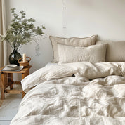 Washed Linen Duvet Cover
