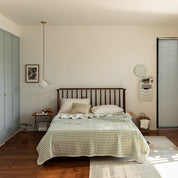 100% Cotton Striped Quilt