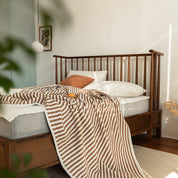 100% Cotton Striped Quilt