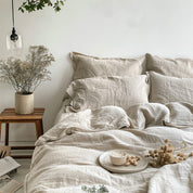 Washed Linen Core Sheet Set