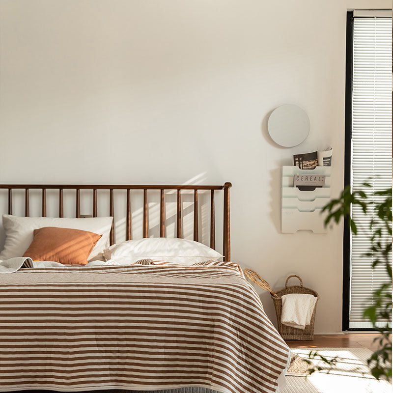 100% Cotton Striped Quilt