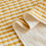 100% Cotton Striped Quilt