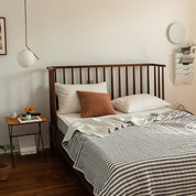 100% Cotton Striped Quilt