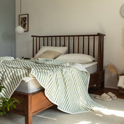 100% Cotton Striped Quilt