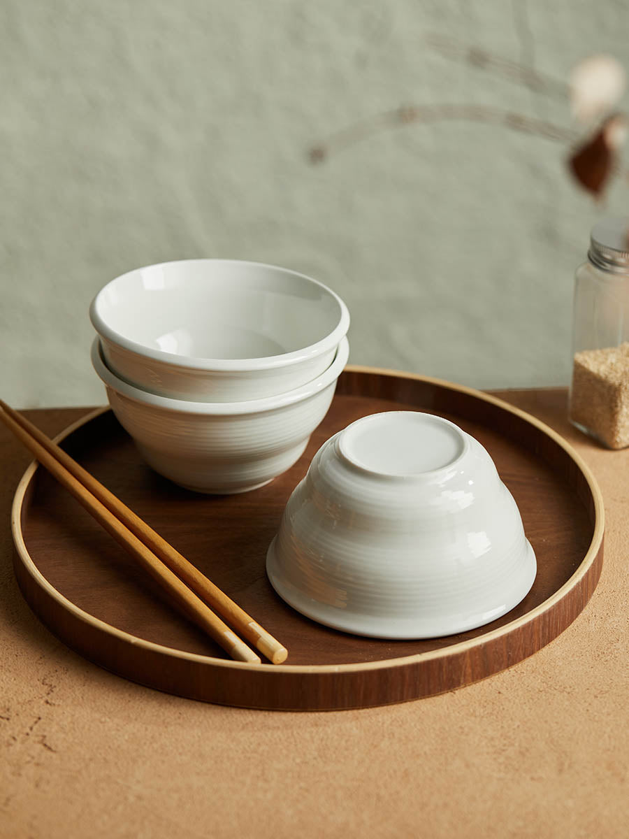 4.5" Cream Rice Bowl