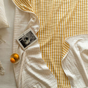 100% Cotton Striped Quilt