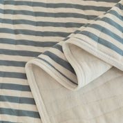 100% Cotton Striped Quilt